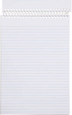 Mintra Office Steno Book - (Pastel Colors, 4 Pads/Pack, Narrow Ruled) - 6inx9in, 70 Sheets, Notebook for writing notes in school, university, college, work, office