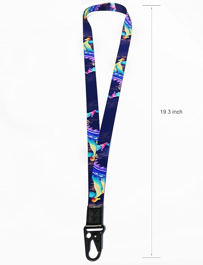 Cool Lanyards,Neck Strap Key Chain Holder, Neck Lanyards for Keys,Wallets and ID Badge Holders