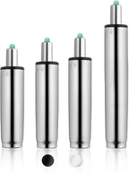 13 Inches-21 Inches Extra Long Gas Lift Cylinder Replacement, 8'' Stroke, Tall Hydraulic Pneumatic Shock Piston, Heavy Duty, Universal Fit for Drafting Chairs Bar Stools, Class 4 (Polished Steel)