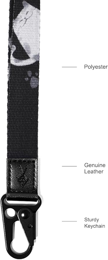 Cool Lanyards,Neck Strap Key Chain Holder, Neck Lanyards for Keys,Wallets and ID Badge Holders