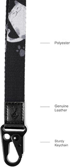 Cool Lanyards,Neck Strap Key Chain Holder, Neck Lanyards for Keys,Wallets and ID Badge Holders
