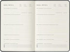 Full Focus French Blue Leather Planner by Michael Hyatt - The #1 Daily Planner to Set Annual Goals, Increase Focus, Eliminate Overwhelm, and Achieve Your Biggest Goals - Hardcover