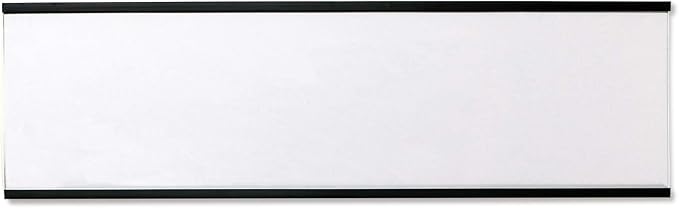 SmartSign Magnetic 'C' Channel Label Holders | 2.5" x 8" Pack of 10