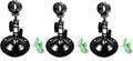 Laser Module Mount Bracket 360-Degree Adjustable Positioning Bracket 16mm (3-Pack, Black Alumina)