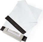 Metronic Poly Mailers 9x12 200 Pack, Strong Adhesive Shipping Bags for Clothing, Waterproof and Tear-Proof Shipping Envelopes, Small Mailers Poly Bags Packaging Bags in White