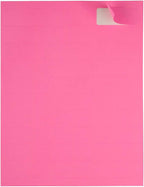 JAM PAPER Return Address Labels - Standard Mailing - 1 x 2 5/8 - Ultra Pink - 120 Shipping Labels/Pack