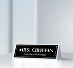 Custom Office Door Signs - Personalized Name Plates for Doors - Professional Office Signs - Rectangle
