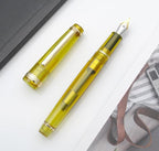 JINHAO 82 Fountain Pen (Transparent Sunset Yellow,Fine Nib 0.5mm)
