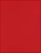 LUXPaper 8.5" x 11" Paper | Letter Size | Ruby Red | 80lb. Text | 50 Qty
