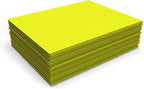 LUXPaper 8.5" x 11" Paper | Letter Size | Citrus Yellow | 80lb. Text | 50 Qty