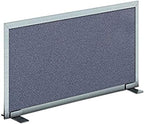 OBEX Acoustical Free Standing Privacy Screen, Cubicle Accessories Desk Privacy Panel, Desk Dividers for Office, Office Furniture Partitions Portable Sound Proof Dividers, 12" x 24", Twilight