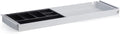 PERFECT POSTURE Under Desk Storage Drawer With Lock – Slim Pen & Pencil Drawer for Regular & Sit-Stand Standing Desks, White (33” x 9.4”)