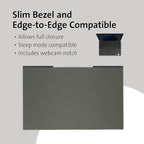 Kensington MagPro™ Magnetic Laptop Privacy Screen 14 inch, Removable 16:10 Laptop Privacy Filter, Anti-Glare, Blue Ray Reduction, Compatible with HP/Dell/Acer/Asus/Samsung/Lenovo (K55254WW)