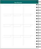 FranklinCovey - Undated Planner | Weekly - Wire-Bound Planner (7” x 8.5” X 1”)