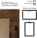 Loddie Doddie Magnetic White Board - 24 in x 36 in, Engineered Wood Frame - Easy Clean Magnetic Dry Erase Board for Wall - Built-in Marker Tray