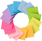 (16 Pack) Sticky Notes 3x3, Self-Stick Pads Bright Colors Sticky Note, Recyclable, Easy to Stick for Home, Office, Notebook