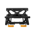 Car Seat Height Adjuster, 2.76-5.12 Inches Lifting Height Car Seat Lifter Bracket by Hand Pedals, Seat Lifting Base