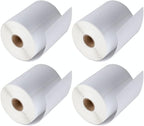 MFLABEL 4x6 Thermal Shipping Labels - 4 Rolls of 250, Perforated & Smudge-Proof Direct Thermal Labels Compatible with Rollo, Zebra, for Amazon UPS FedEx Shopify