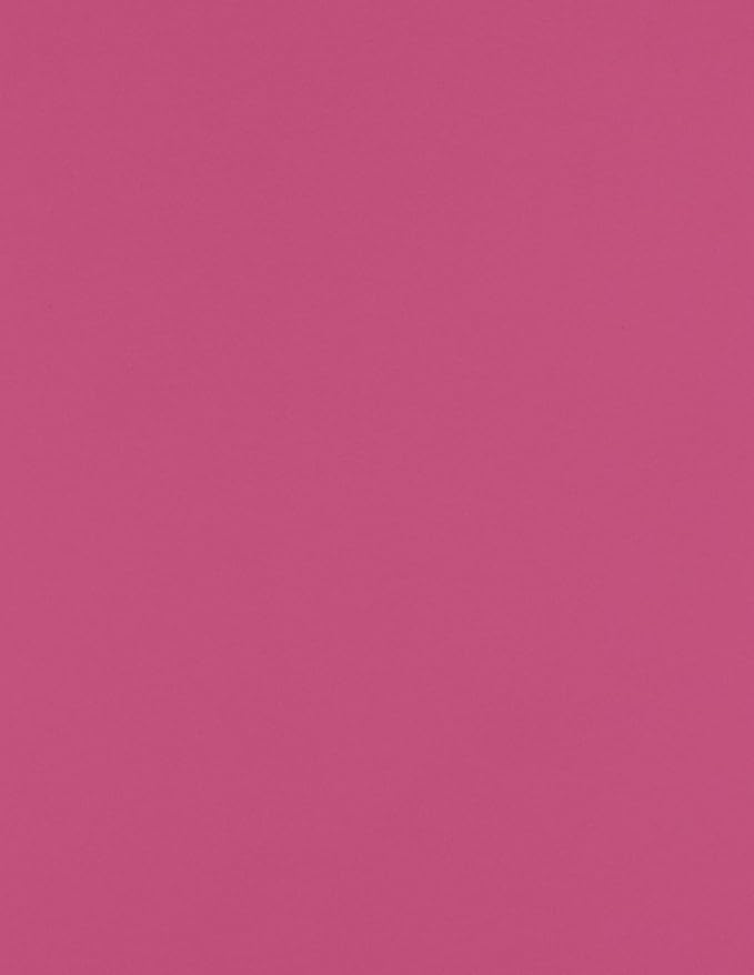 LUXPaper 8.5" x 11" Paper | Letter Size | Magenta Pink | 80lb. Text | 250 Qty