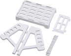 Thermal Label Holder for Shipping Labels Compatible with Barcode Express and Desktop Printers - Dual Support for Roll and Fan Fold Formats - Maximum Roll Diameter 7 Inches