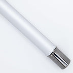 Monteverde USA Ritma Fountain Pen in Silver – Medium Nib, Balanced JoWo Stainless Steel, Refillable Ink Cartridge/Converter – Perfect for Professionals & Writing Enthusiasts