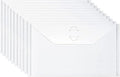 5.9 x 9.9 inch Large Stamp & Die Storage Pockets Resealable Clear Plastic Seal Bags Storage Case for Cutting Dies Stencil Album Stamp Crafts for DIY Scrapbooking Paper Card Craft Cutting Die