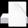 Gersoniel 100 Pcs Printer Paper 11 x 17 Inch Copy Paper 52 lb Glossy Paper Heavy Weight Cardstock Tabloid Paper Heavy Card Stock for Presentation Laser Back to School Office Supplies(White)