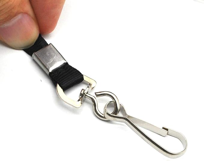 Beebel Lanyard Bulk Lanyards for Id Badges Flat Lanyard with Badge Clip Swivel Hook 50 Pack (Green)