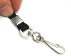 Beebel Purple Lanyard Bulk Lanyards for Id Badges Flat Lanyard with Badge Clip Swivel Hook 50 Pack