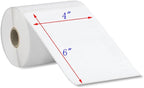 MFLABEL 4x6 Direct Thermal Shipping Labels - 2 Rolls of 450 Labels/Roll, Compatible with Zebra 2844/ZP450/ZP500/ZP505, USPS/FedEx/UPS/Amazon Shipping, Smudge-Resistant & Permanent Adhesive
