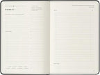 Full Focus French Blue Leather Planner by Michael Hyatt - The #1 Daily Planner to Set Annual Goals, Increase Focus, Eliminate Overwhelm, and Achieve Your Biggest Goals - Hardcover