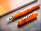 Conklin All American Fountain Pen in Sunburst Orange – Omniflex Nib, Vibrant Design & Flexible Craftsmanship – Ideal Gift for Pen Enthusiasts & Collectors