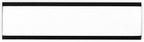SmartSign Magnetic 'C' Channel Label Holders for Metal Racks and Shelves | 0.75" x 3" Pack of 25
