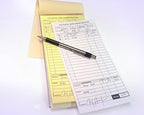 2 Part Carbon-Less Material & Labor Record Books (5 Books)