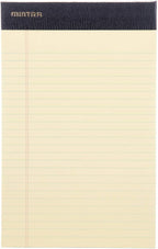 Mintra Office Legal Pads - ((PREMIUM CANARY 6pk, 5in x 8in, NARROW RULED))