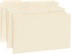 Blue Summit Supplies 11x17 Folders for Blueprints, Plans, Drawings, and Construction, Manila 11x17 File Folders, Bulk 50 Pack