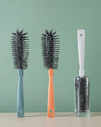Kitchen Sink Long Handle Cleaning Brush, Household Cleaning Tool，Clean The Dirt in The Sink, Bottle Brush，PP+Steel Wire Material