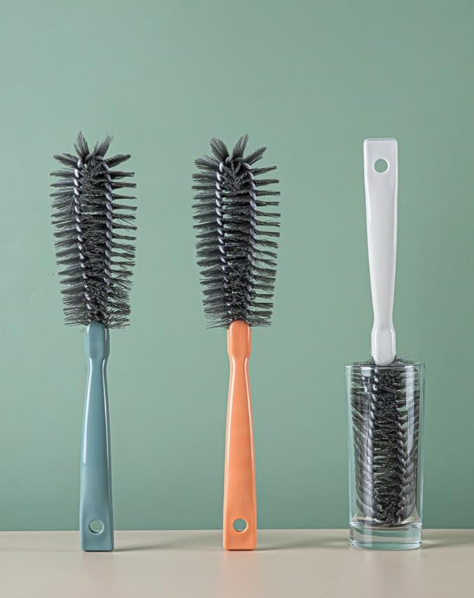 Kitchen Sink Long Handle Cleaning Brush, Household Cleaning Tool，Clean The Dirt in The Sink, Bottle Brush，PP+Steel Wire Material