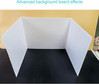 24 Pack Privacy Shields for Student Desks, Privacy folders for Student Testing Desk dividers- Includes Extra Labels