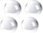 SWTHONY 4pcs 2.4inch Crystal Dome Magnifying Paperweight, Reading Magnifier Glass Paper Weights for Outdoor Events, Office Desk