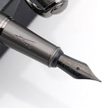 Picasso 916 Malage Fountain Pen Original Box New Version (Starlit Night Gray, Extra Fine Nib 0.38mm)