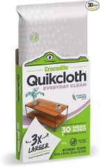 Quikcloth® Everyday Clean – Plant-Based, Gentle, Plastic-Free Cleaning Wipes for Home & Kitchen - Safe on Hands and Surfaces