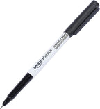 Amazon Basics Ultra Fine Point Permanent Markers, Black, 24-Pack