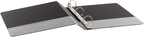 Cardinal Economy 3 Ring Binder, 1.5 Inch, Presentation View, Black, Holds 350 Sheets, Nonstick, PVC Free, 4 Pack of Binders (79519)