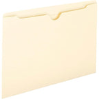 Smead File Jacket, Reinforced Straight-Cut Tab, Flat-No Expansion, Legal Size, Manila, 100 per Box (76500)