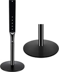 VAIIGO Heavy Duty Parking Sign Post Stand 49", 20lbs Cast Iron Base Sign Post for Outside Sign Holder, Yard Sign Stand, Street Sign Post, Black