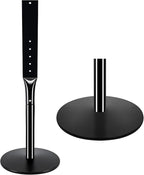 VAIIGO Heavy Duty Parking Sign Post Stand 49", 20lbs Cast Iron Base Sign Post for Outside Sign Holder, Yard Sign Stand, Street Sign Post, Black
