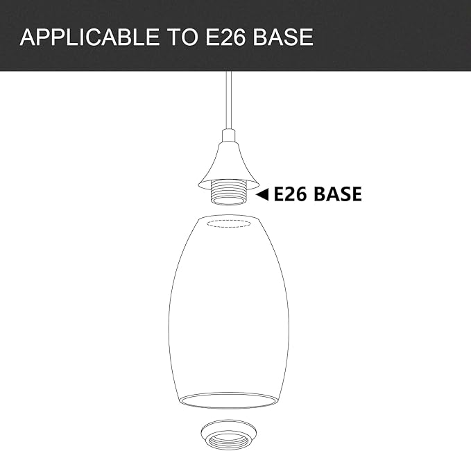 Fixture Replacement Globe Shade,Lampshade for E26 Base 1-5/8 Inch Fitter, Color Art Glass Oval Lampshade Cover for Pendant Kitchen Wall Sconce Chandelier Vanity Light (3, Marble)