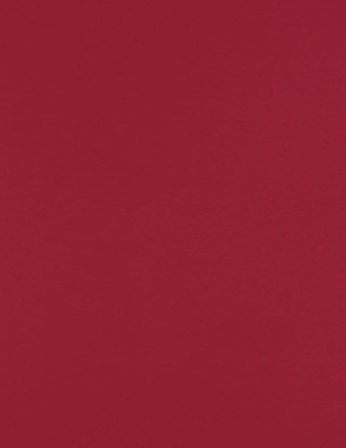 LUXPaper 8.5" x 11" Paper | Letter Size | Garnet Red | 80lb. Text | 500 Qty