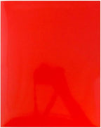 JAM PAPER Laminated Two Pocket Glossy School Folders - Letter Size - High Gloss Red - Bulk 25/Pack
